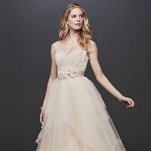 David’s bridal ivory gown